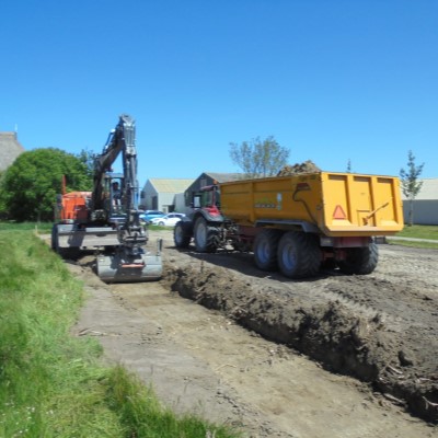 Drijfhout Graafwerkzaamheden